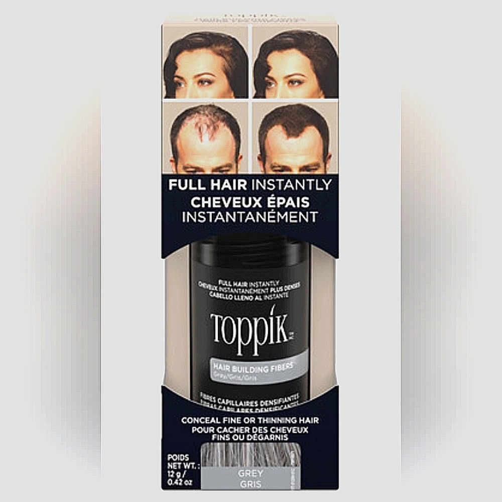 🫶🏼Toppik Hair Building Fibers in Gray, Unisex 12 g NWOT